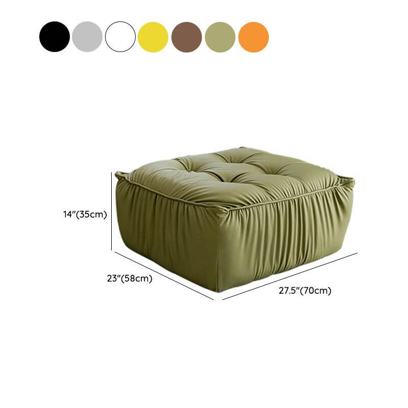 Cozy Bean Bag Lounger with Ottoman