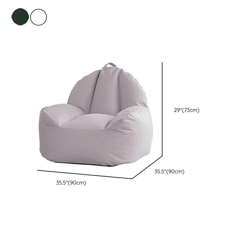 Versatile bean bag chair in modern design