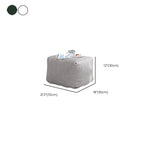 Comfy water-resistant faux leather bean bag chair