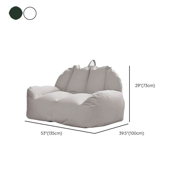 Durable faux leather upholstery close-up