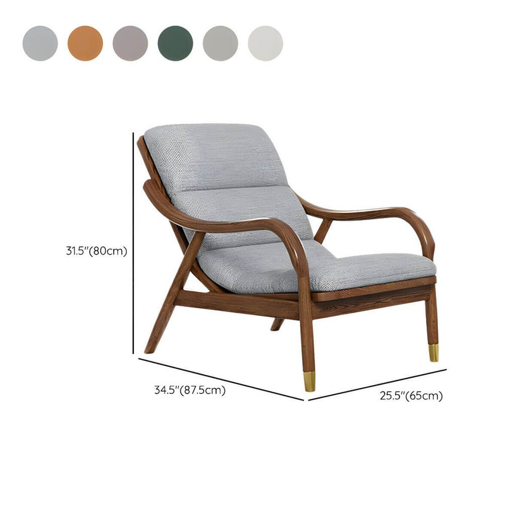 Latex Filled Compact Recliner