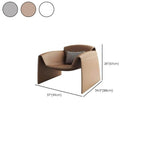 Elegant arrangement with Beige Arm Chair