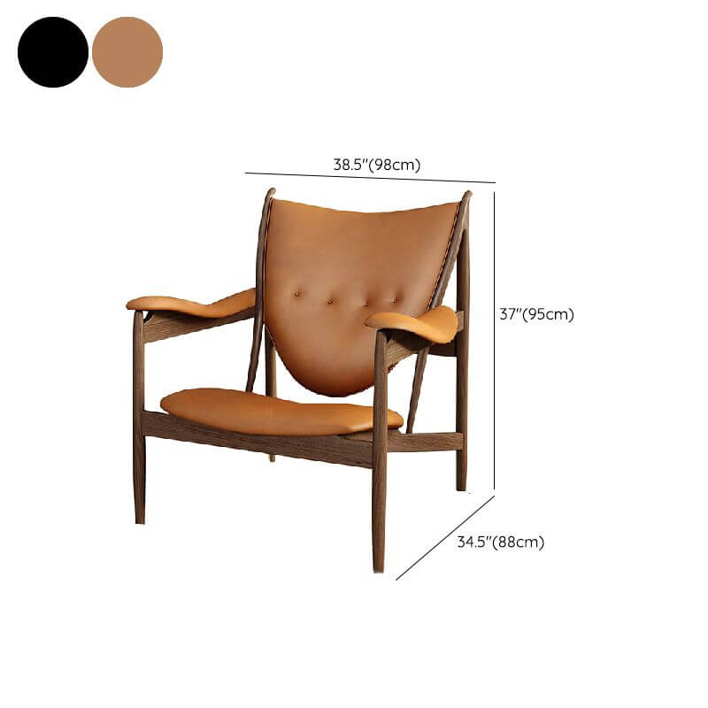 Minimalist chair without nailhead trim