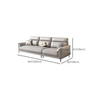 Elegant horizontal orientation sofa