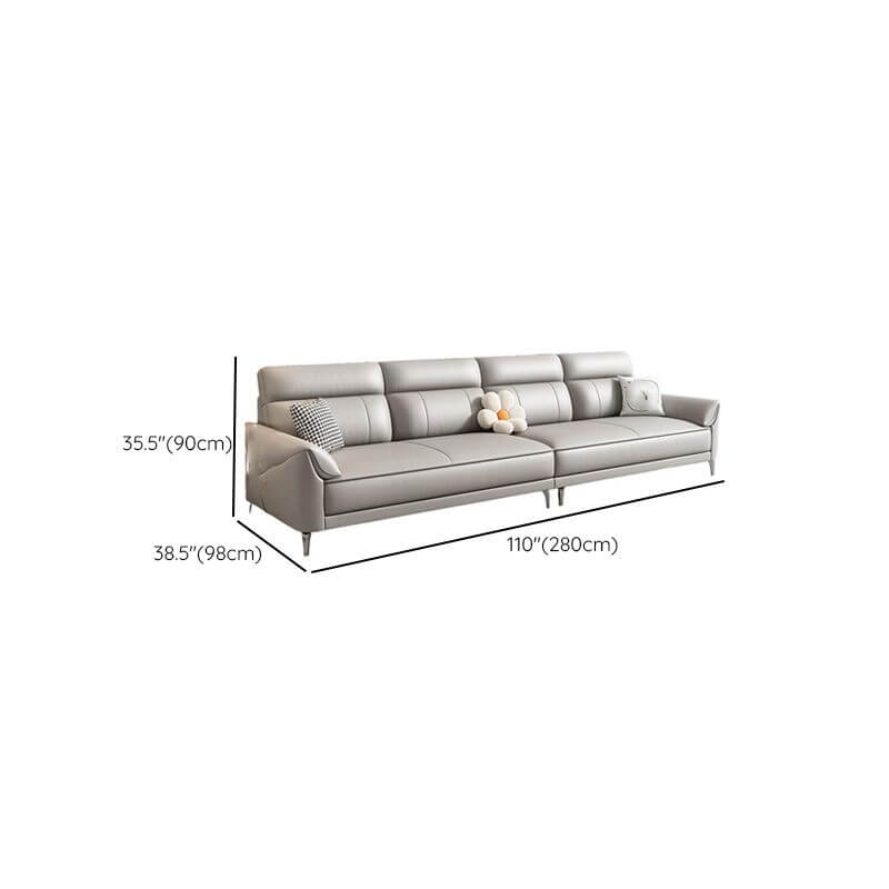 Stylish L-shape sofa for entertaining