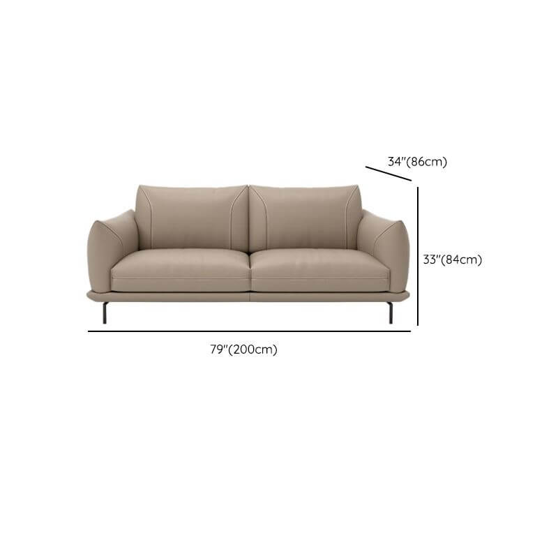 Comfortable modern sofa for 1 to 3 people