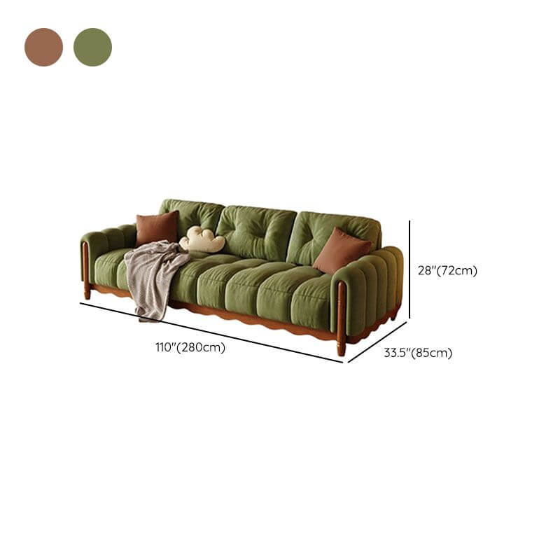 Durable water-resistant fabric sofa