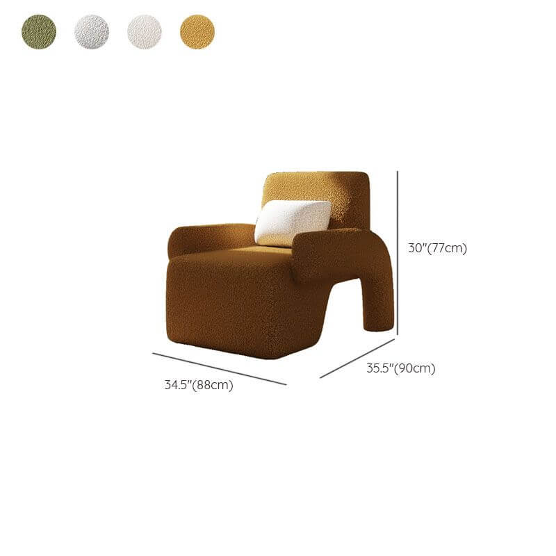 Reclining arm chair showcasing durable materials