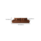 Modern Loveseat with Pillow Top Arm