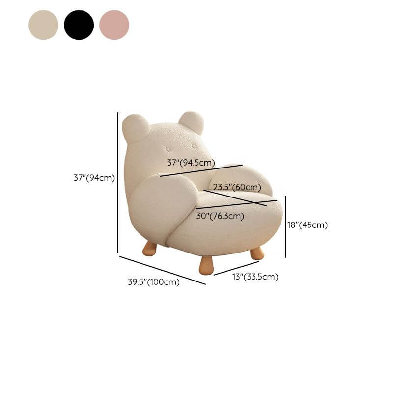 Cozy cream rocking chair for nurseries