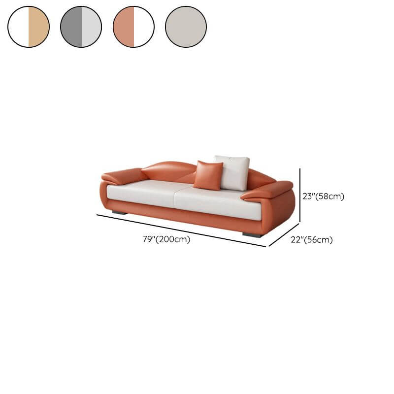 Contemporary shoe bench in dark grey and light grey