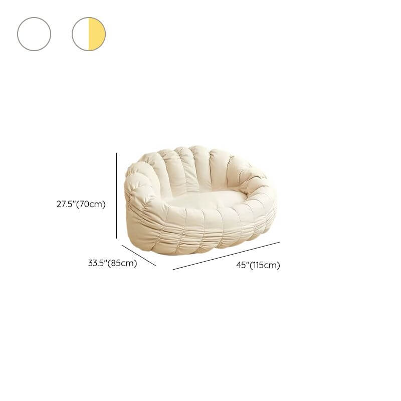 Removable cover of cozy bean bag chair