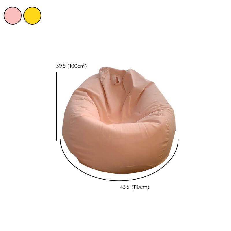 Durable cotton blend bean bag chair