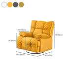 Chic modern design rocking chair with metal frame