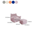 Comfortable Bean Bag Chair in Relaxing Space