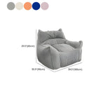 Vibrant Blue Bean Bag Chair with Modern Design