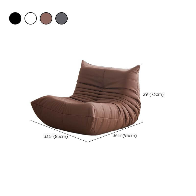 Cozy Microfiber Bean Bag Lounger
