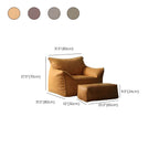 Cozy Suede Bean Bag Chair with plush fill