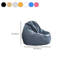 Black Bean Bag Set styled with cushions