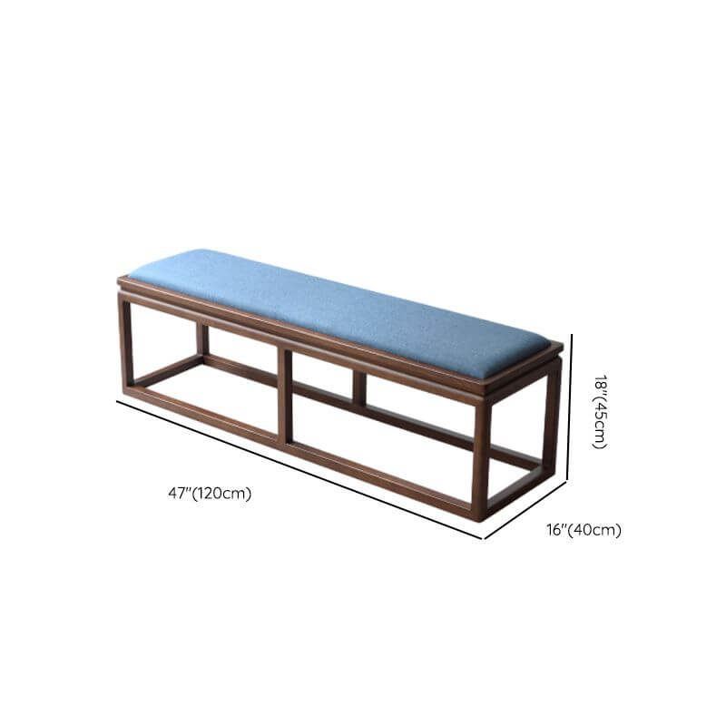 Cozy Living Space with Accent Bench