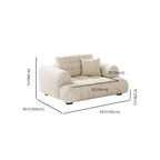 spacious modern sofa with ergonomic support