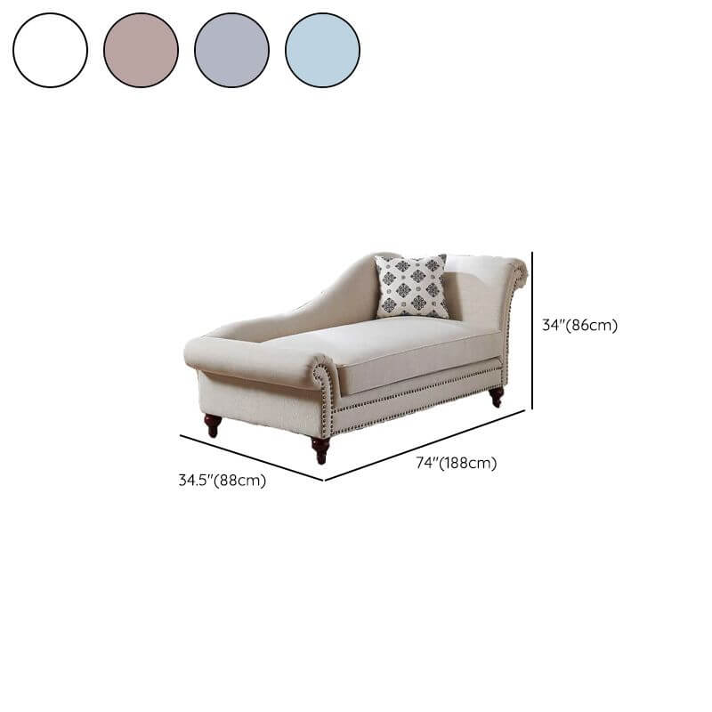 Blue chaise lounge chair enhancing home decor