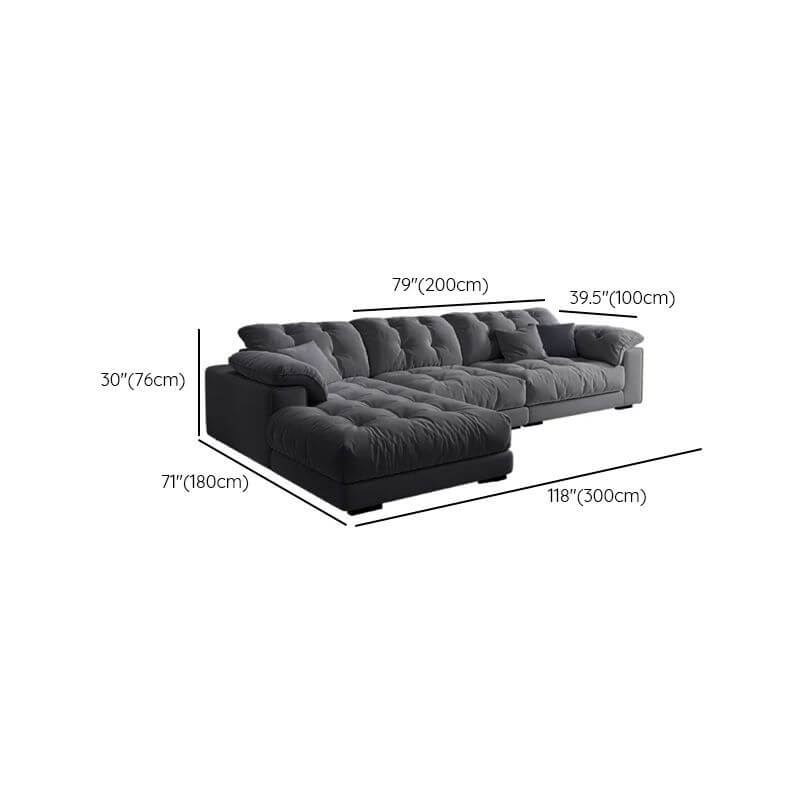 Comfortable left hand facing chaise