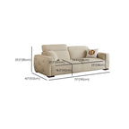 sophisticated off-white sofa with sleek lines