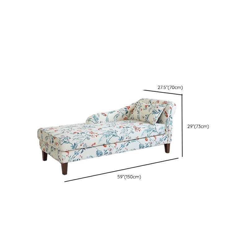 Modern Chaise Chair with Left-Arm Orientation