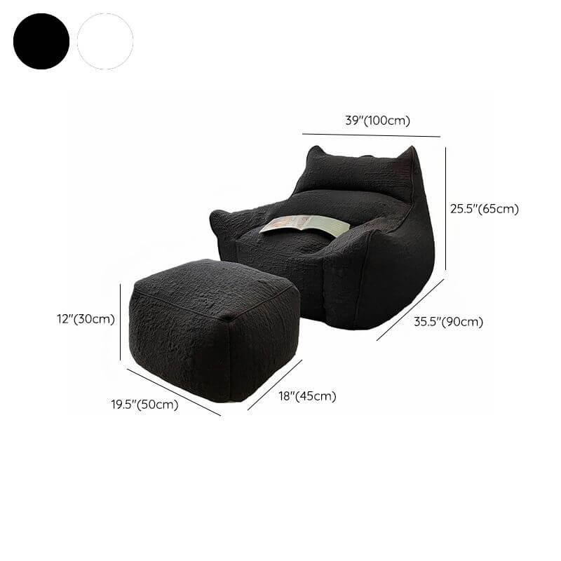 Large oversized bean bag chair perfect for living rooms