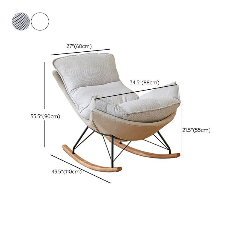 Stylish rocking chair for baby