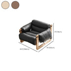 side view of ergonomic arm chair