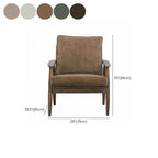 Natural wood finishes in parlor chair