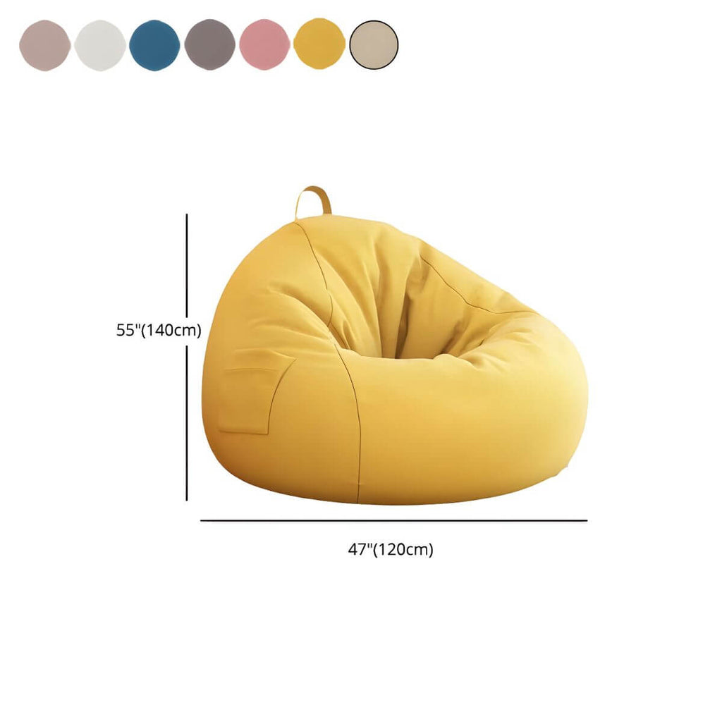 Cozy Bean Bag Chair with Ottoman