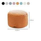 Faux Leather Lazy Bean Bag Chair in blue