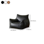 Bean bag chair designed for one person