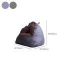 Modern patchwork design bean bag chair