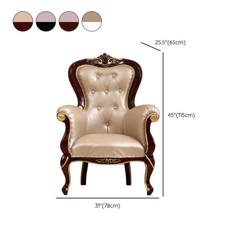 Solid color chair for contemporary interior