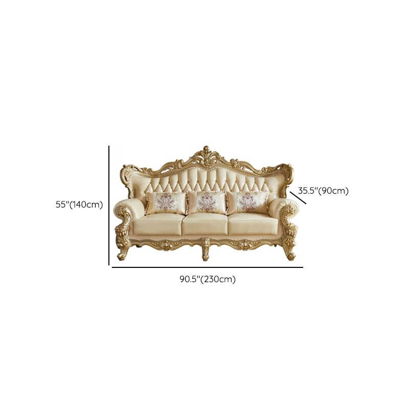 arm of glamorous single sofa with nailhead