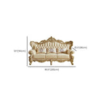 arm of glamorous single sofa with nailhead