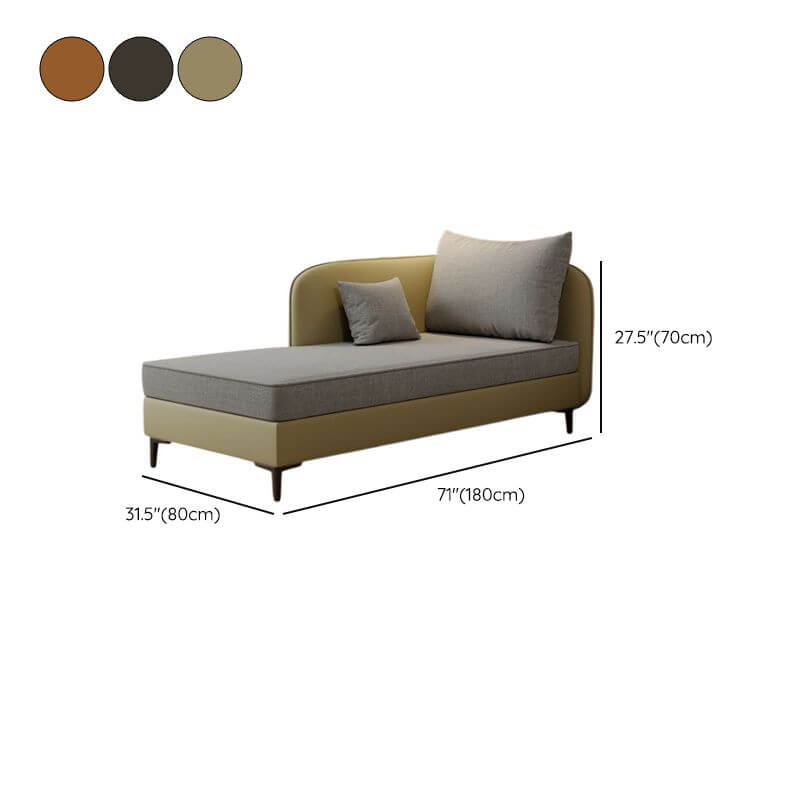 Left-arm and right-arm chaise lounge options