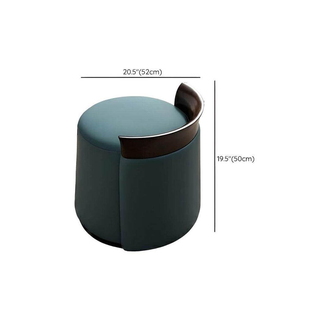 Round Pouf for Contemporary Style