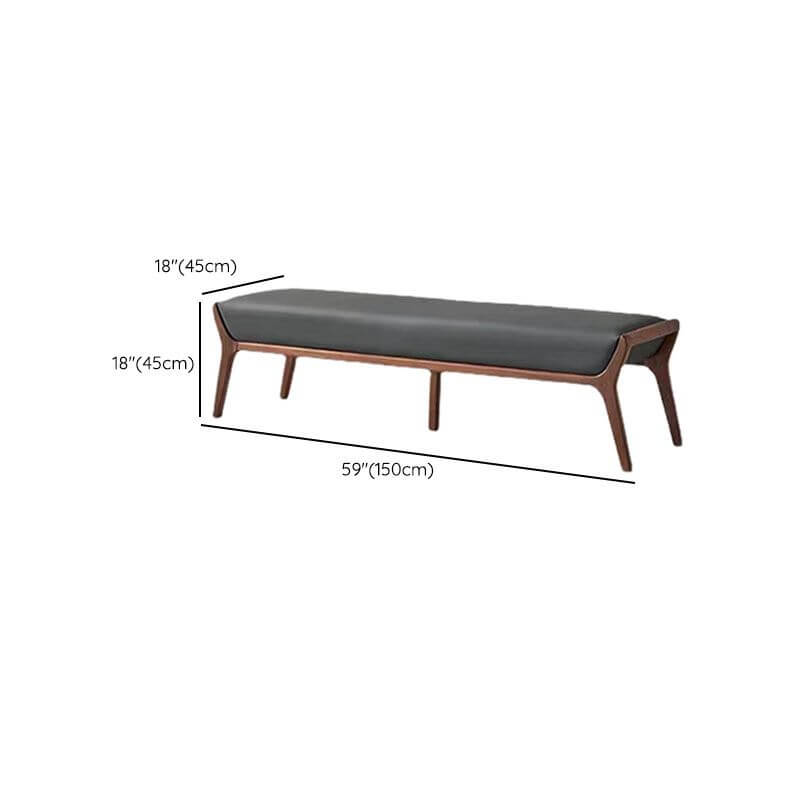 Ink Accent Bench in Black