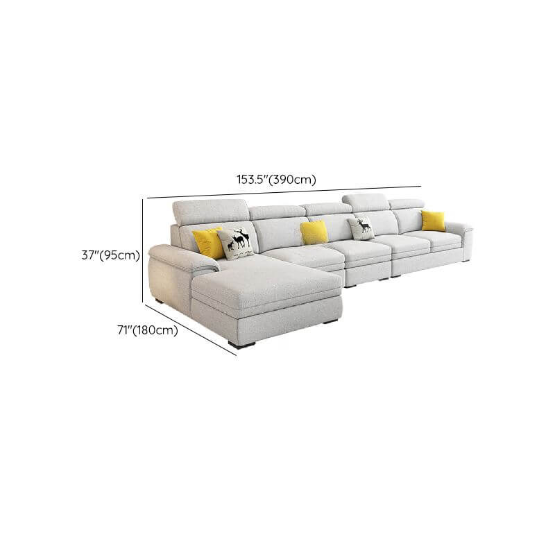 Interior design featuring the L-Shape sofa