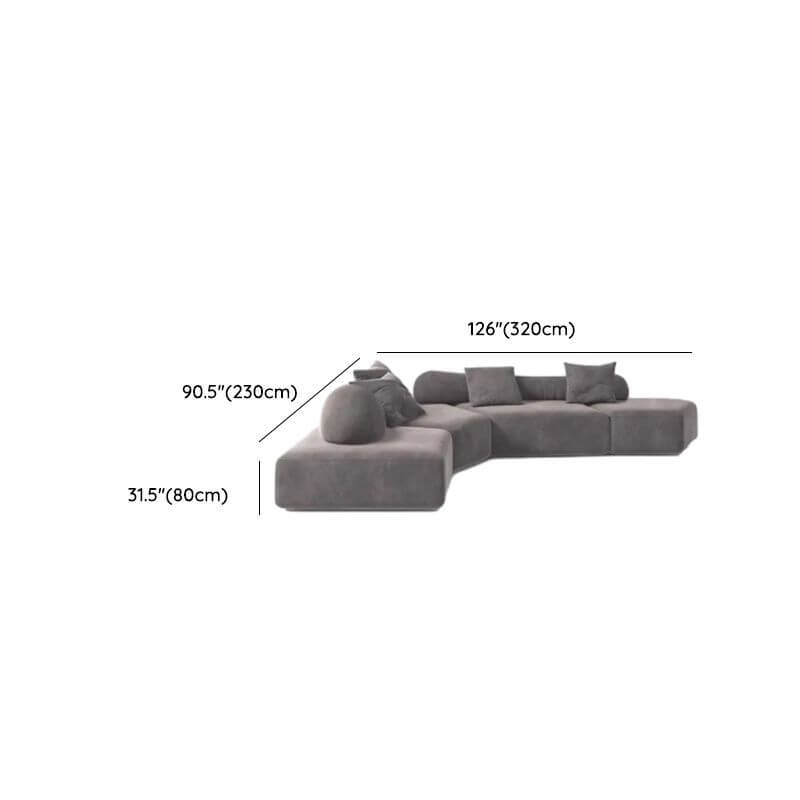 Elegant design of L-Shape Corner Sectional