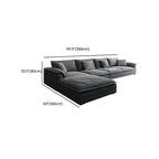 L-Shape Sectional Sofa in Nordic Grey