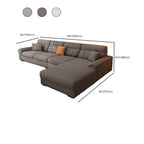 Comfortable sofa chaise with hidden support