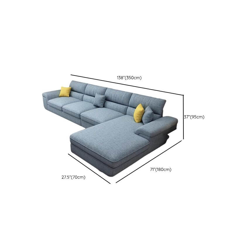 Comfortable seating arrangement for guests