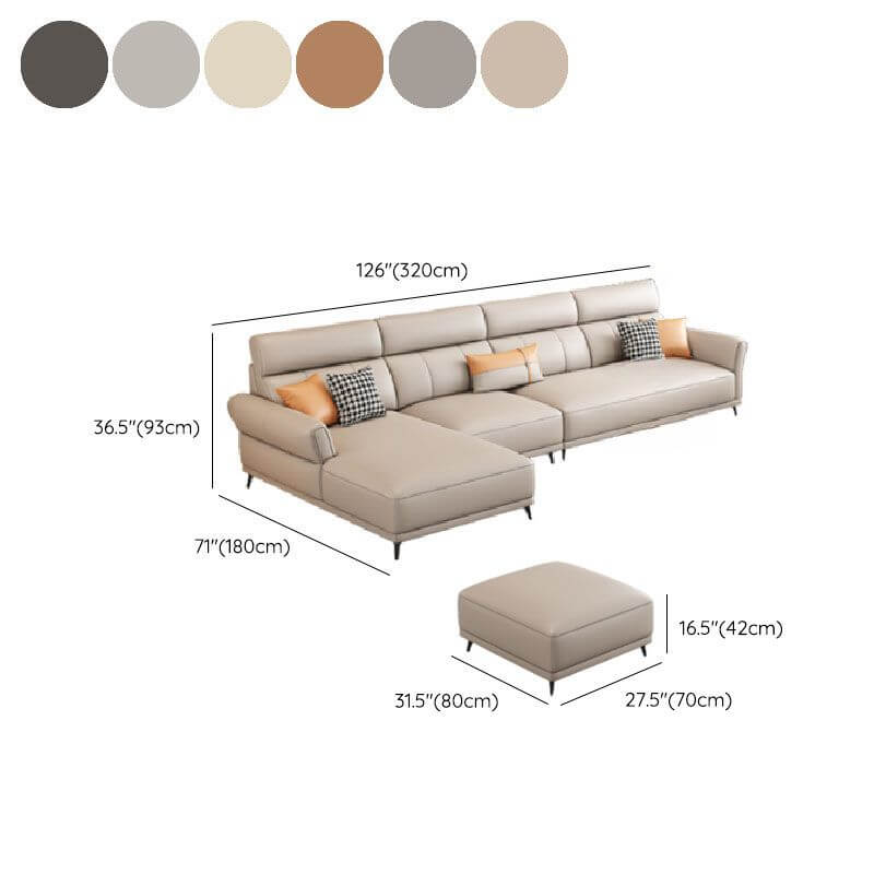 Luxurious cushioned seat sofa for relaxation