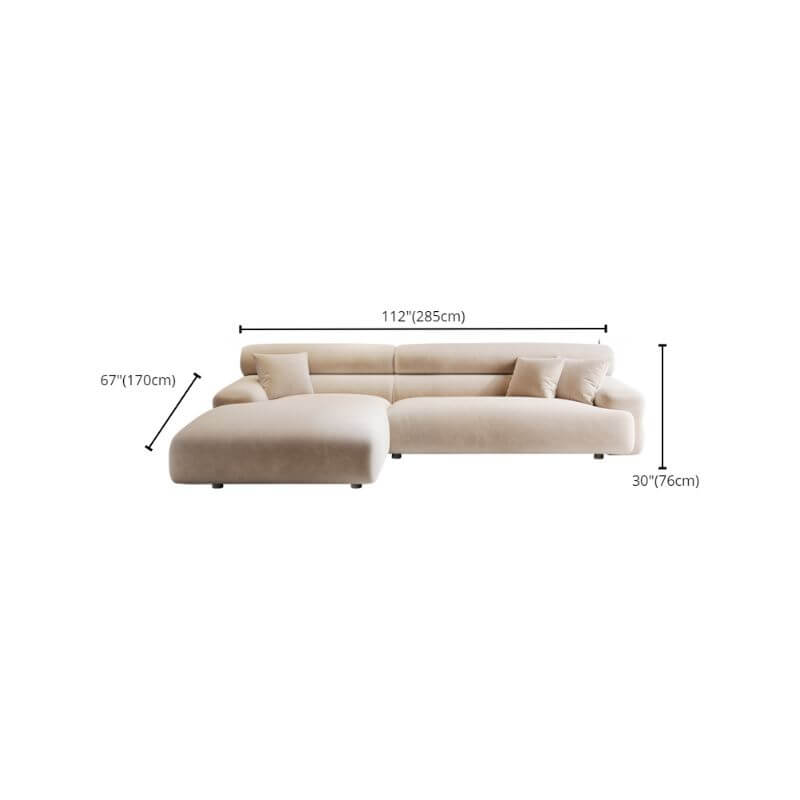 L-Shape Sofa Recliner in Living Room